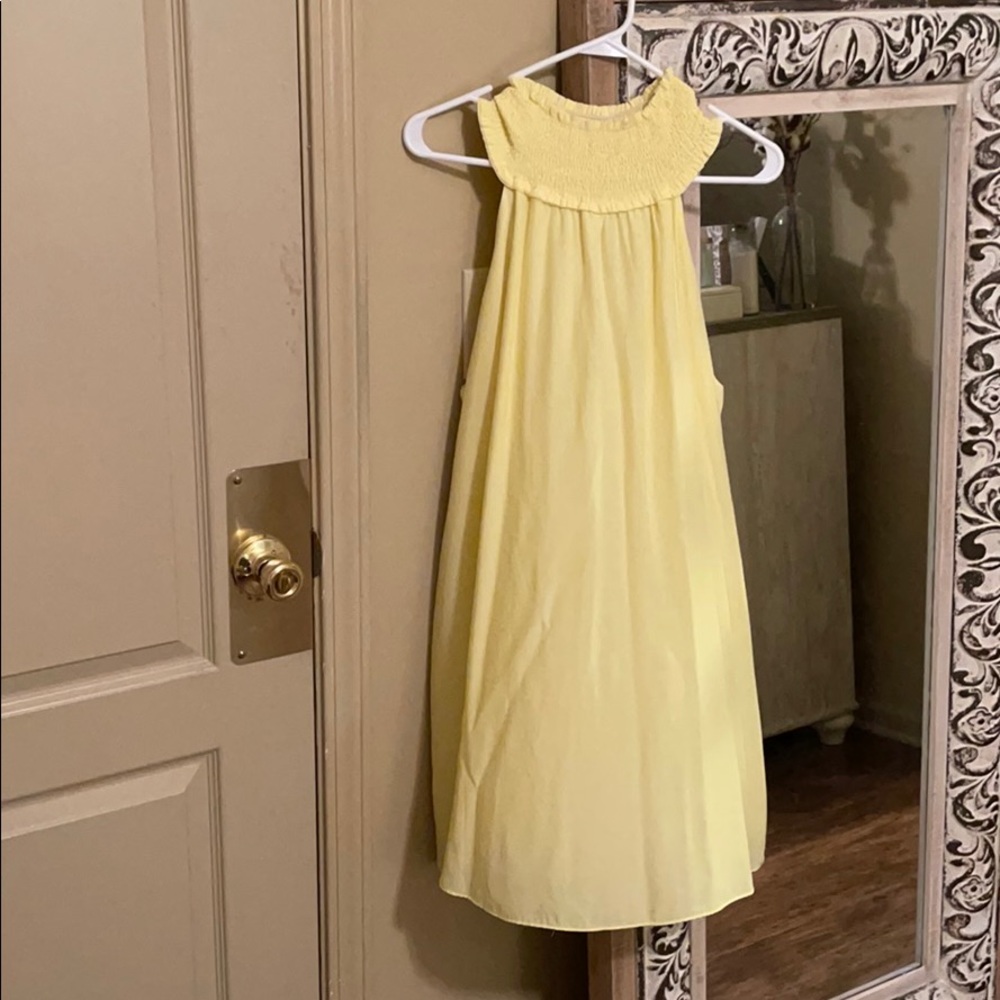 Yellow dress